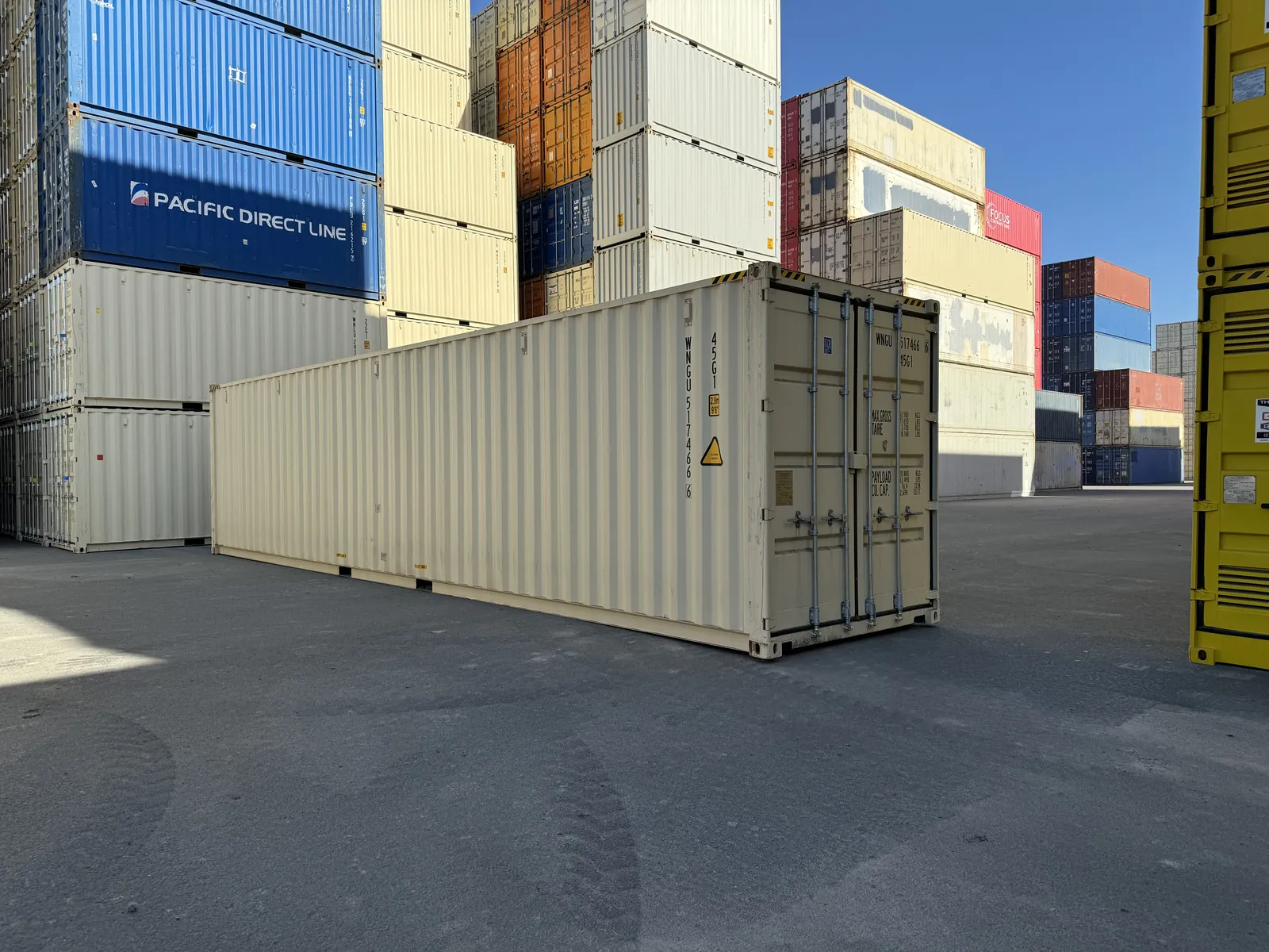 High Cube shipping container