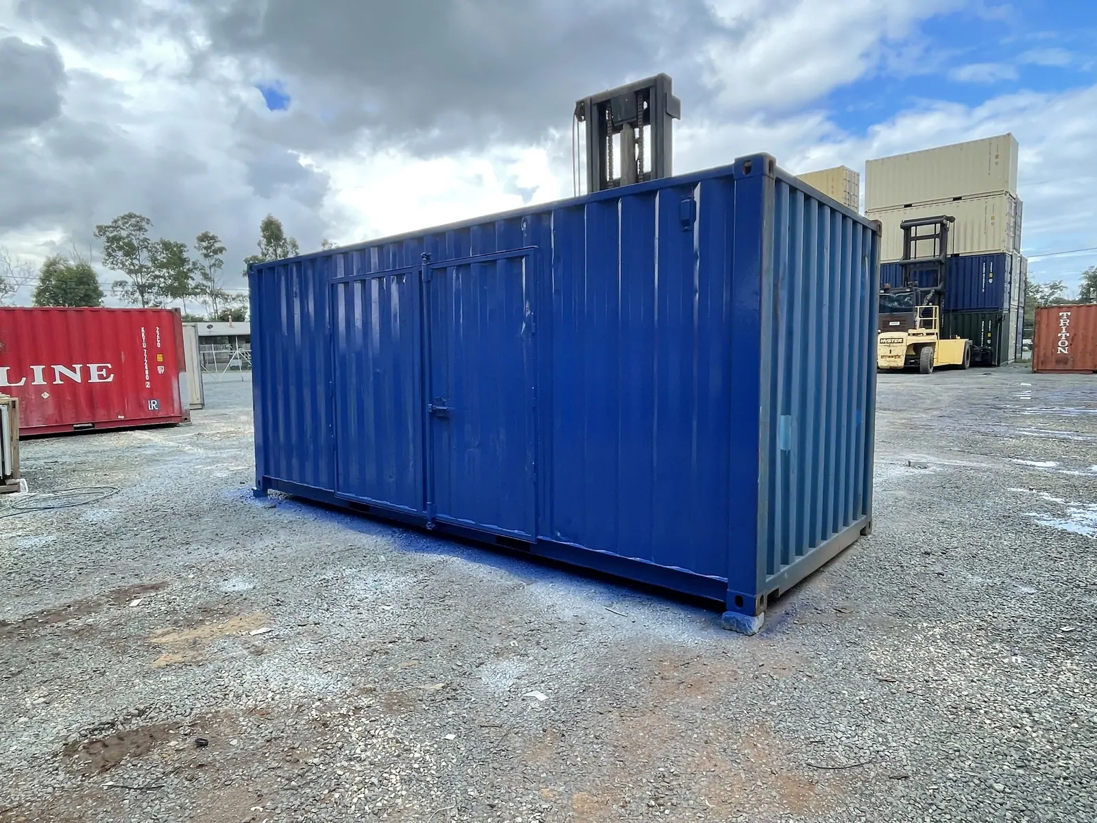 Side Opening shipping container