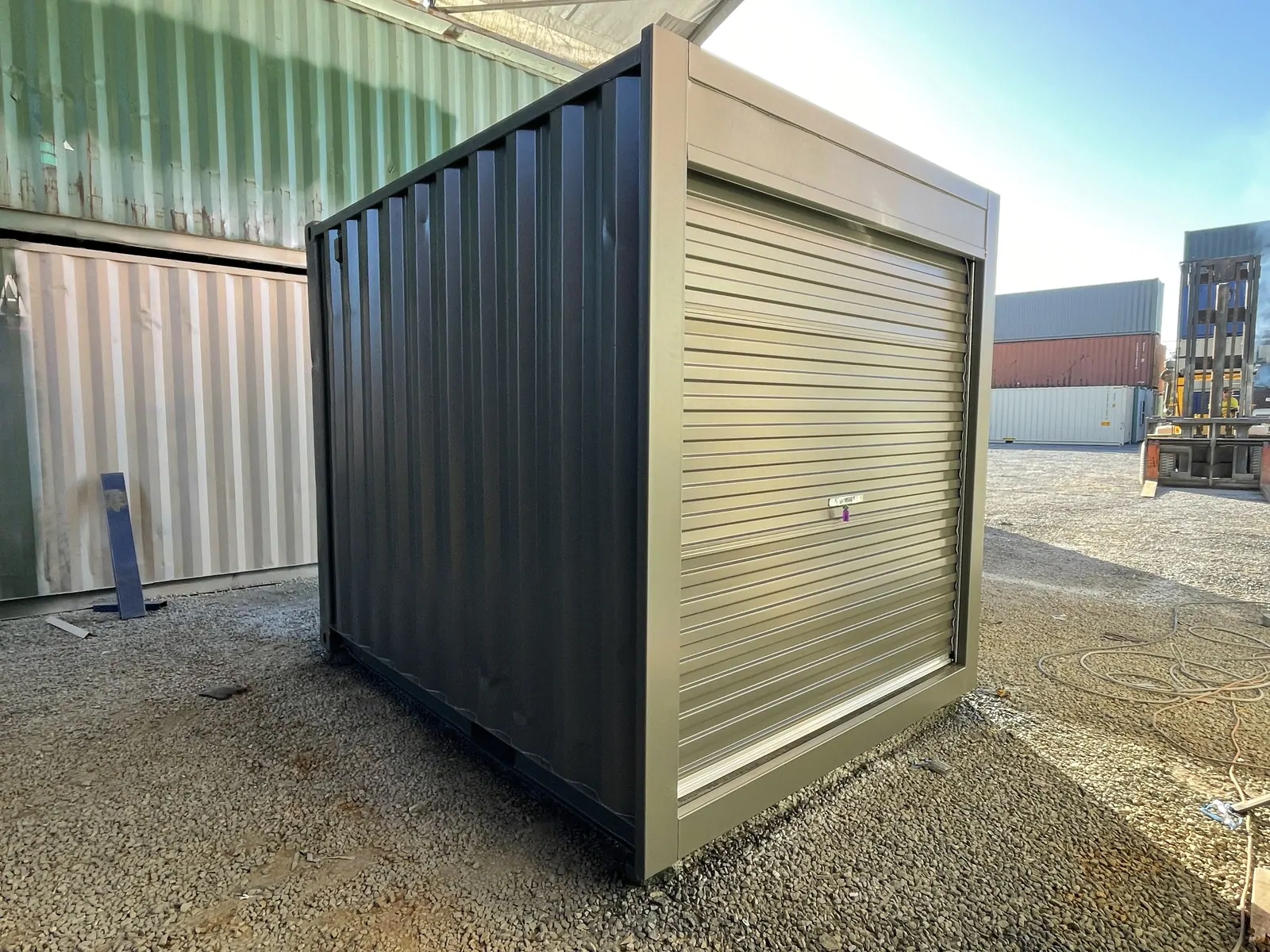Being straight about containers and floodwater