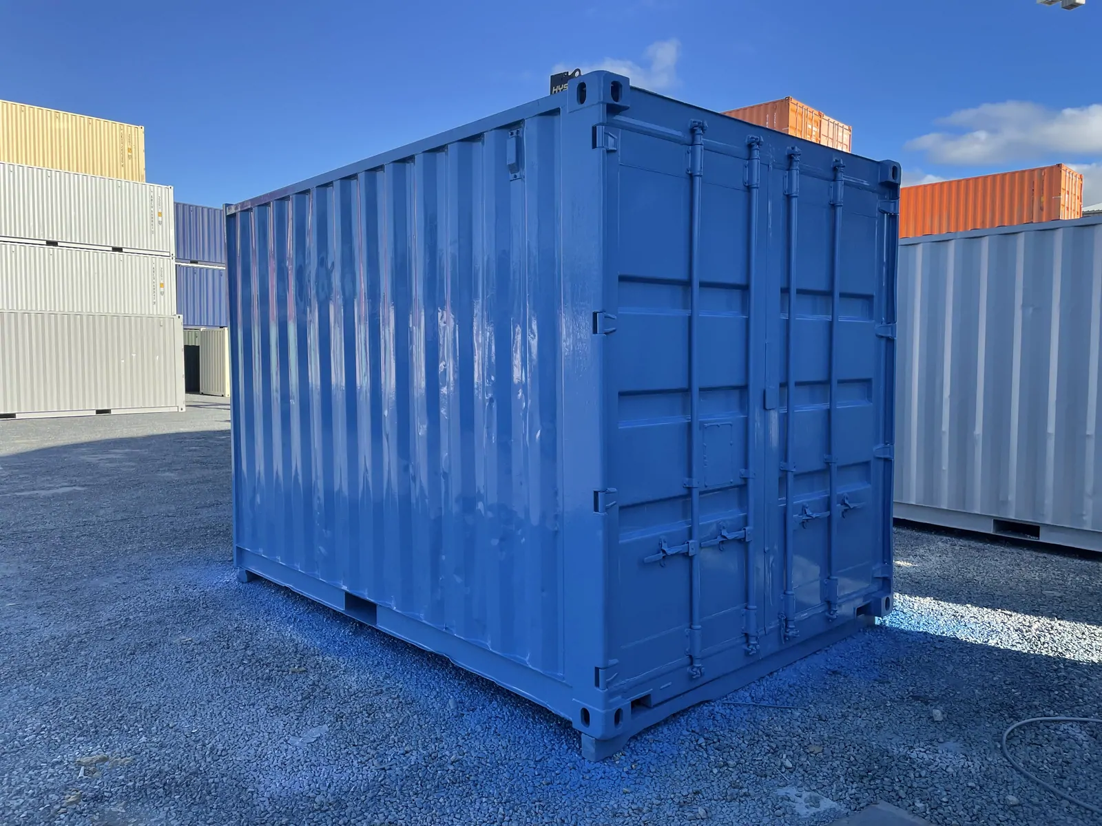Clay, and what the container sits on