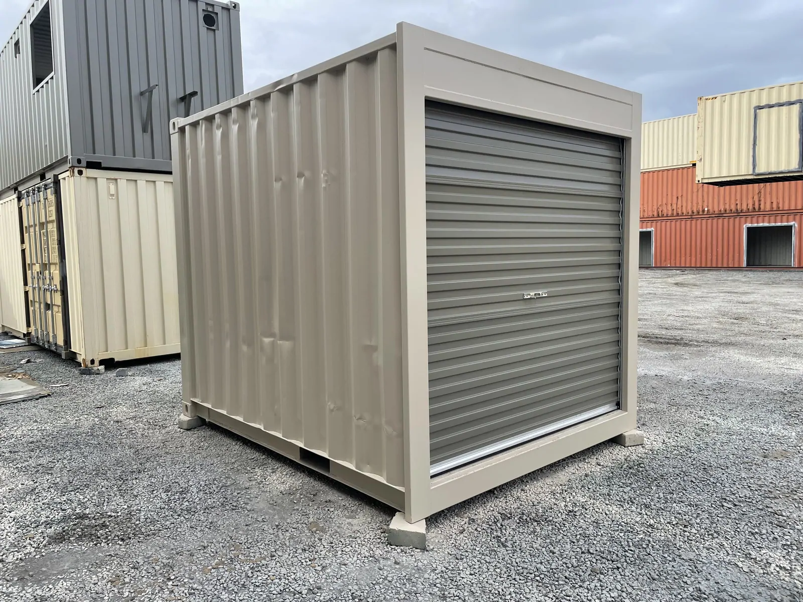 Lock boxes, and where the container faces