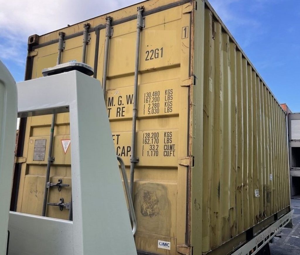 Shipping Container Delivery