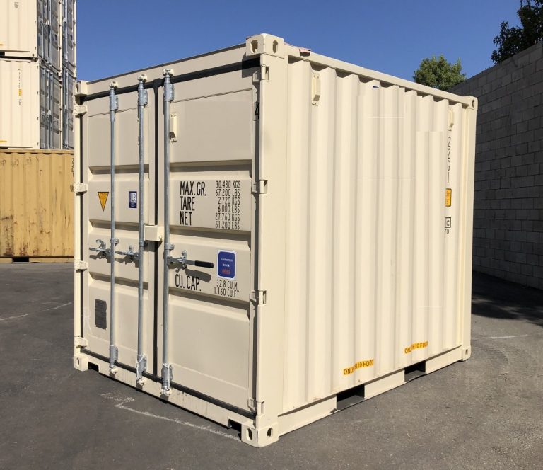 10 Foot New Build Shipping Container